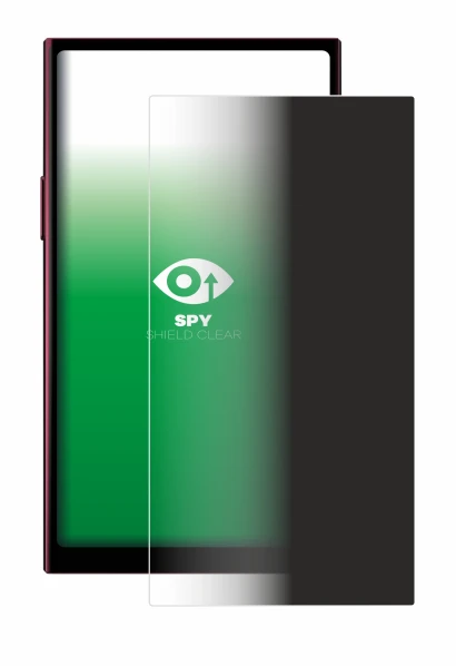 Image of the device Hiby R8 II with a wide variety of screen protectors.