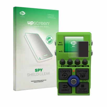 Front side of a product packaging with the brand logo upscreen. Next to it is the device Zoom MS-90LP Plus shown with the corr