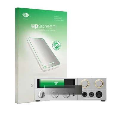 Front side of a product packaging with the brand logo upscreen. Next to it is the device FiiO K17 shown with the corresponding