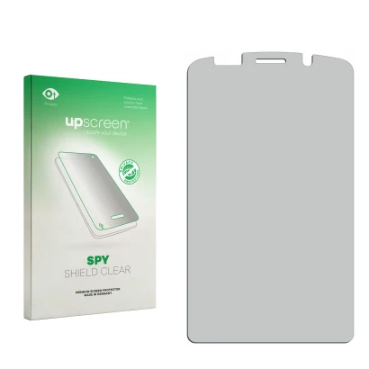 Front side of a product packaging with the brand logo upscreen. Next to it is the corresponding screen protector.