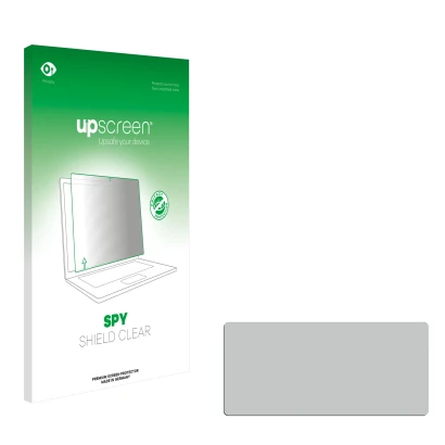 Front side of a product packaging with the brand logo upscreen. Next to it is the corresponding screen protector.