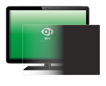 Image of the device with a wide variety of screen protectors.