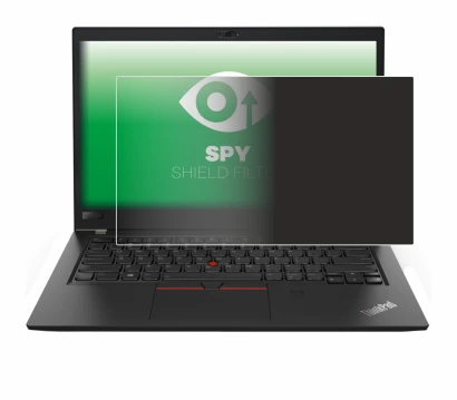 Image of the device Lenovo ThinkPad T480s with a wide variety of screen protectors.