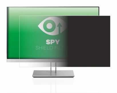 Image of the device HP EliteDisplay E233 with a wide variety of screen protectors.