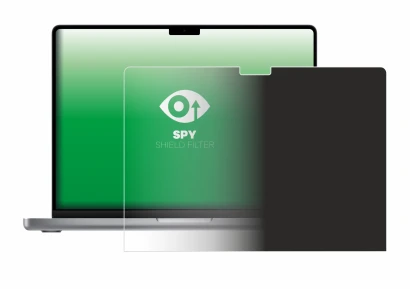 Image of the device Apple MacBook Pro 14" 2021 with a wide variety of screen protectors.