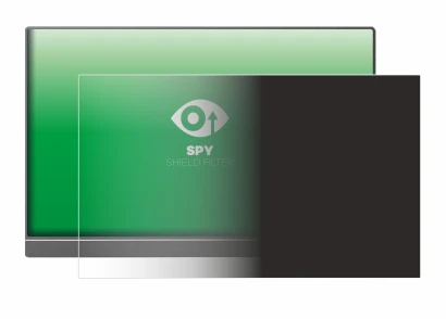 Image of the device Arzopa Z1FC 16.1" with a wide variety of screen protectors.