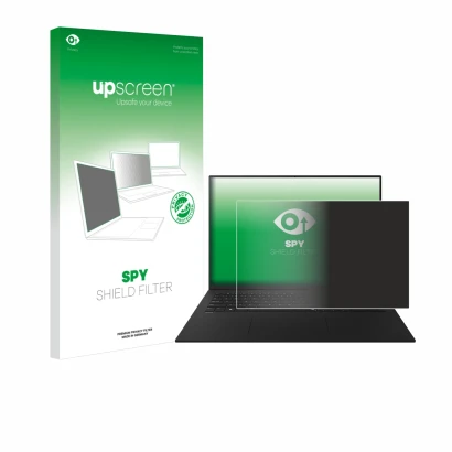 Front side of a product packaging with the brand logo upscreen. Next to it is the device LG gram 17" 2025 shown with the corre