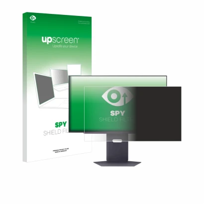Front side of a product packaging with the brand logo upscreen. Next to it is the device LG UltraGear 27GX700A shown with the 