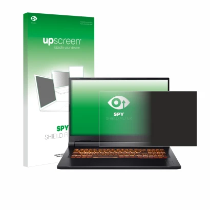 Front side of a product packaging with the brand logo upscreen. Next to it is the device Acer Nitro V 17 AI shown with the cor