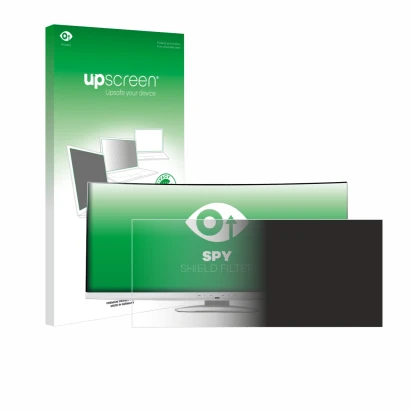 Front side of a product packaging with the brand logo upscreen. Next to it is the device Fujitsu P34-9 UE shown with the corre