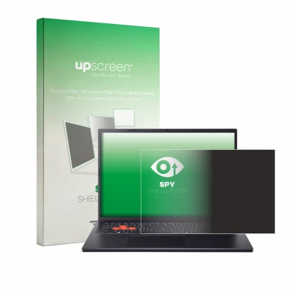 Front side of a product packaging with the brand logo upscreen. Next to it is the device Acer Nitro Lite 16 NL16-71G shown wit