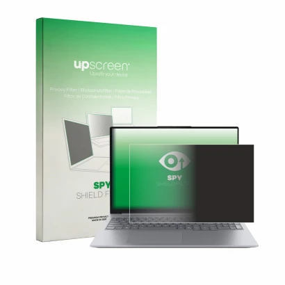 Front side of a product packaging with the brand logo upscreen. Next to it is the device Lenovo ThinkBook 16 Gen 9 shown with 