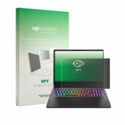 Front side of a product packaging with the brand logo upscreen. Next to it is the device HP HyperX OMEN MAX 16 shown with the
