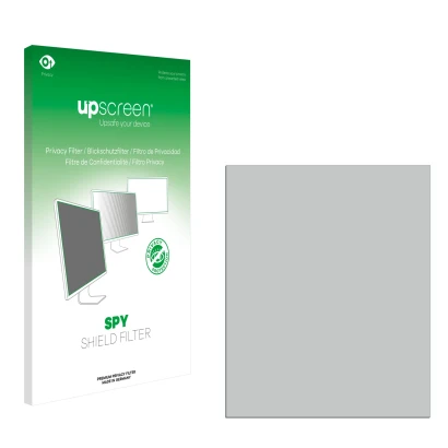 Front side of a product packaging with the brand logo upscreen. Next to it is the corresponding screen protector.