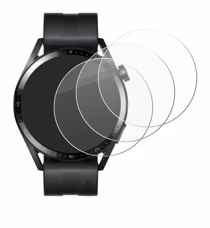 Image of the device Huawei Watch GT 3 (46 mm) with a wide variety of screen protectors.