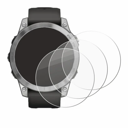 Image of the device Garmin Fenix 7 (47 mm) with a wide variety of screen protectors.