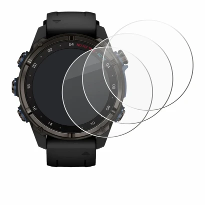 Image of the device Garmin Descent Mk3i (43 mm) with a wide variety of screen protectors.