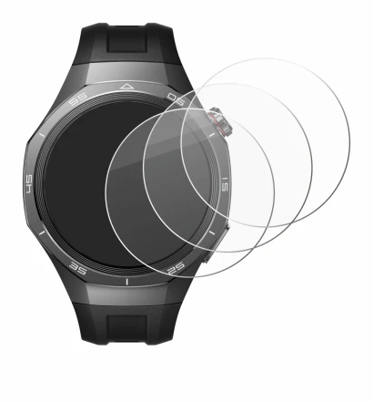 Image of the device Huawei Watch GT 5 Pro (46 mm) with a wide variety of screen protectors.
