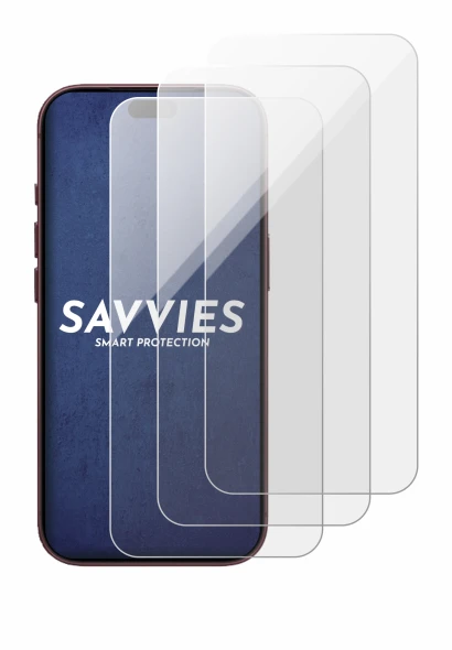Image of the device Apple iPhone 18 Pro with a wide variety of screen protectors.