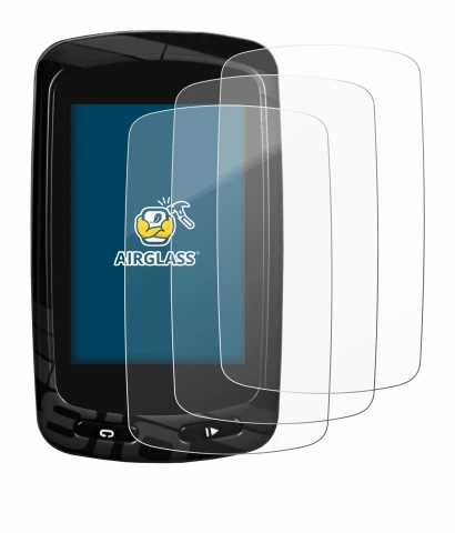 Image of the device Garmin Edge 810 with a wide variety of screen protectors.