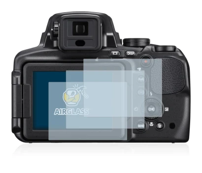 Image of the device Nikon Coolpix P900 with a wide variety of screen protectors.