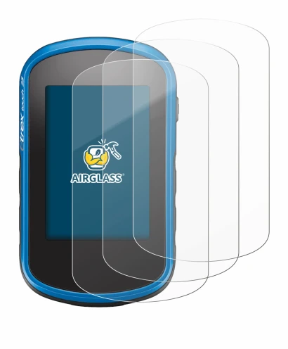 Image of the device Garmin eTrex Touch 35 with a wide variety of screen protectors.