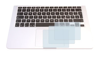 Image of the device Apple MacBook Pro 13.3" 2015 (Touch Trackpad) with a wide variety of screen protectors.