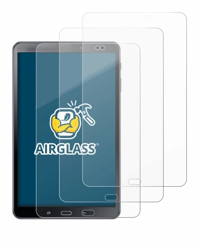 Image of the device Samsung Galaxy Tab A 10.1 2016 SM-T585 with a wide variety of screen protectors.