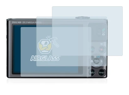 Image of the device Canon PowerShot SX620 HS with a wide variety of screen protectors.