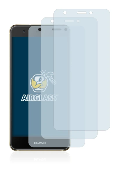 Image of the device Huawei Nova with a wide variety of screen protectors.