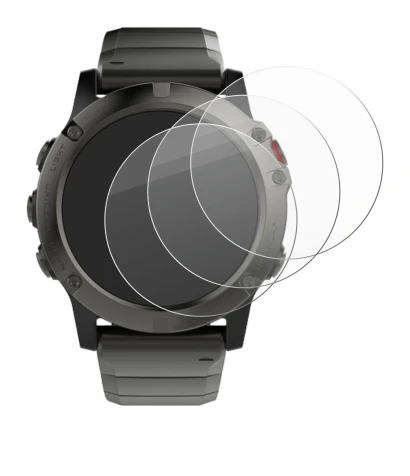 Image of the device Garmin Fenix 5X (51 mm) with a wide variety of screen protectors.