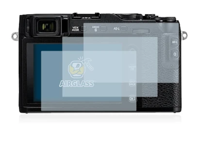 Image of the device Fujifilm X-E3 with a wide variety of screen protectors.