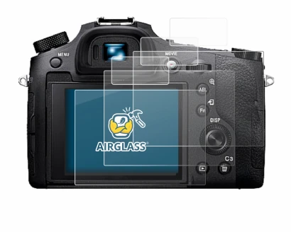 Image of the device Sony Cyber-Shot DSC-RX10 IV with a wide variety of screen protectors.