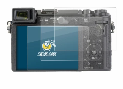 Image of the device Panasonic Lumix DC-GX9 with a wide variety of screen protectors.