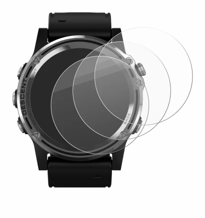 Image of the device Garmin Descent Mk1 with a wide variety of screen protectors.