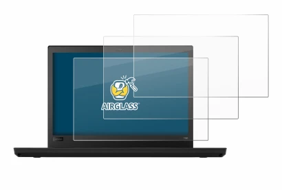 Image of the device Lenovo ThinkPad T480 with a wide variety of screen protectors.