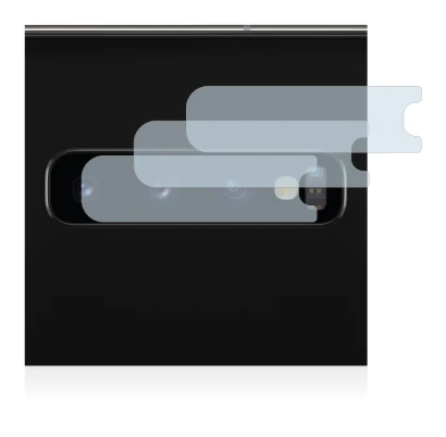Image of the device Samsung Galaxy S10 (ONLY Camera Lens) with a wide variety of screen protectors.