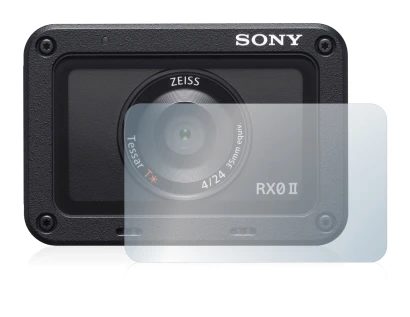 Image of the device Sony DSC-RX0M2 (RX0 II) (Lens) with a wide variety of screen protectors.