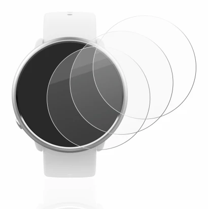 Image of the device Polar Ignite with a wide variety of screen protectors.