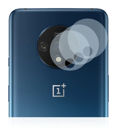 Image of the device OnePlus 7T (ONLY Camera Lens) with a wide variety of screen protectors.