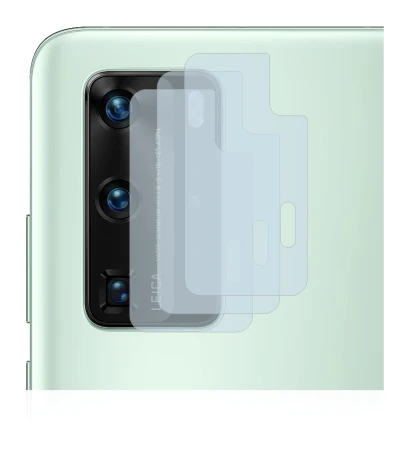 Image of the device Huawei P40 Pro (ONLY Camera Lens) with a wide variety of screen protectors.