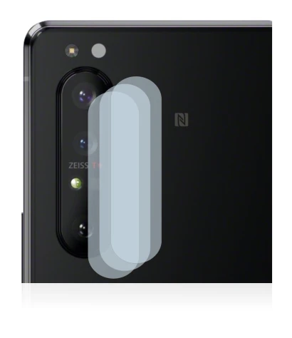 Image of the device Sony Xperia 1 II (ONLY Camera Lens) with a wide variety of screen protectors.
