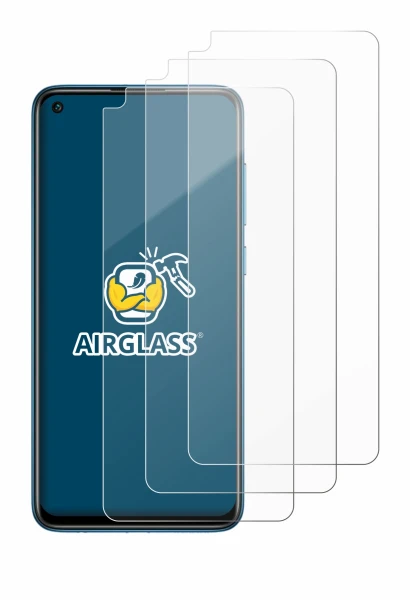 Image of the device Xiaomi Redmi Note 9 with a wide variety of screen protectors.