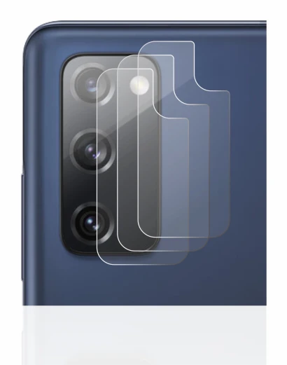 Image of the device Samsung Galaxy S20 FE (ONLY Camera Lens) with a wide variety of screen protectors.