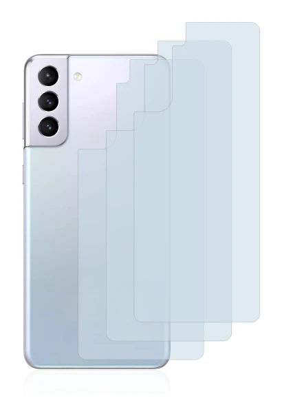 Image of the device Samsung Galaxy S21 Plus 5G (Back) with a wide variety of screen protectors.