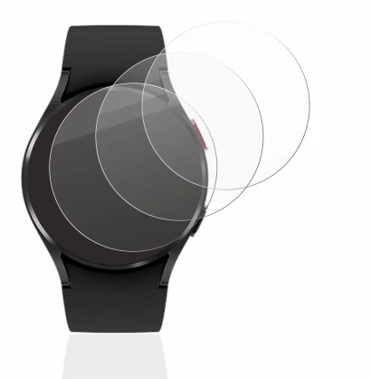 Image of the device Samsung Galaxy Watch 4 (40mm) with a wide variety of screen protectors.