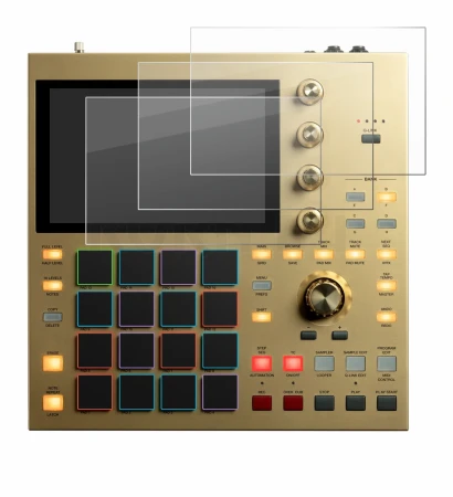 Image of the device Akai MPC One with a wide variety of screen protectors.