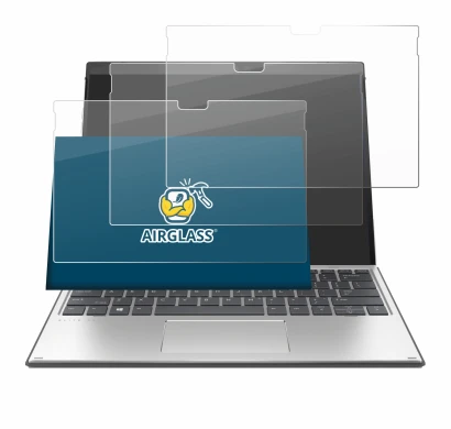 Image of the device HP Elite x2 G8 with a wide variety of screen protectors.