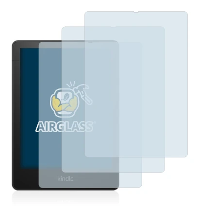 Image of the device Amazon Kindle Paperwhite 2021 Signature Edition with a wide variety of screen protectors.