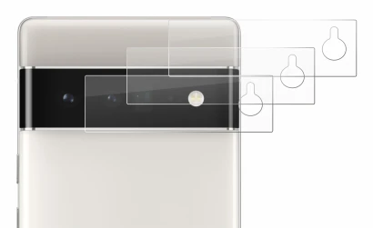 Image of the device Google Pixel 6 Pro (ONLY Camera Lens) with a wide variety of screen protectors.